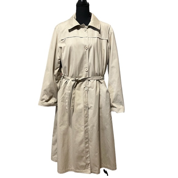 LONDON FOG MAINCOATS Trench Coat Size:18R SKU:O1 - Picture 1 of 8